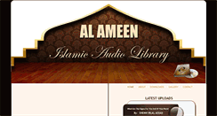 Desktop Screenshot of alameenlibrary.com